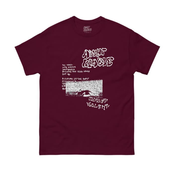The Sunset Violent Short Sleeve - Maroon