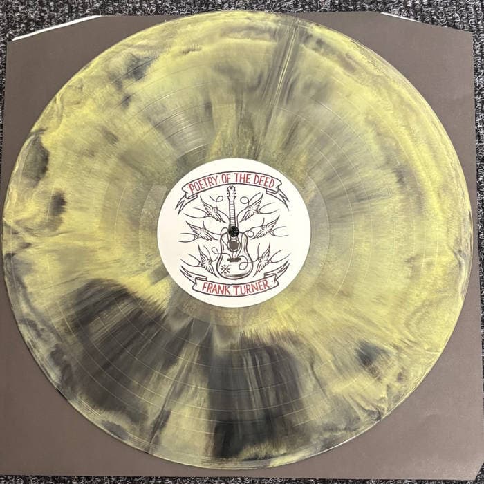 Frank Turner - Poetry Of The Deed - Galaxy Yellow Black vinyl