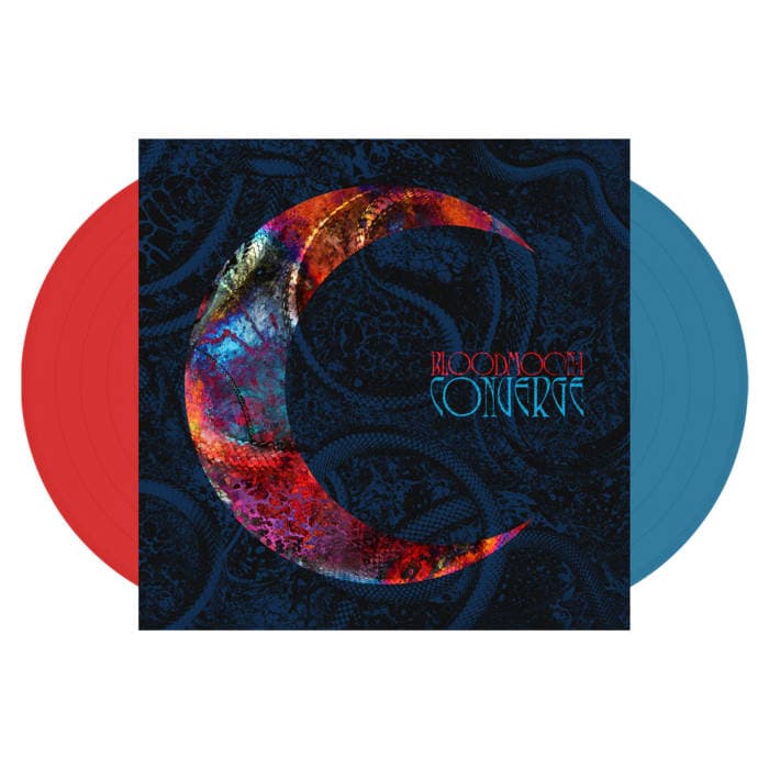 Bloodmoon: I – FIRST PRESS Transparent Red / Transparent Blue Converge & Chelsea Wolfe