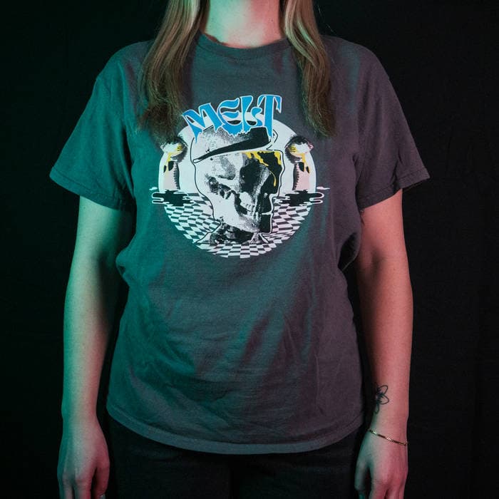 Replica of Man Skull Grey Shirt