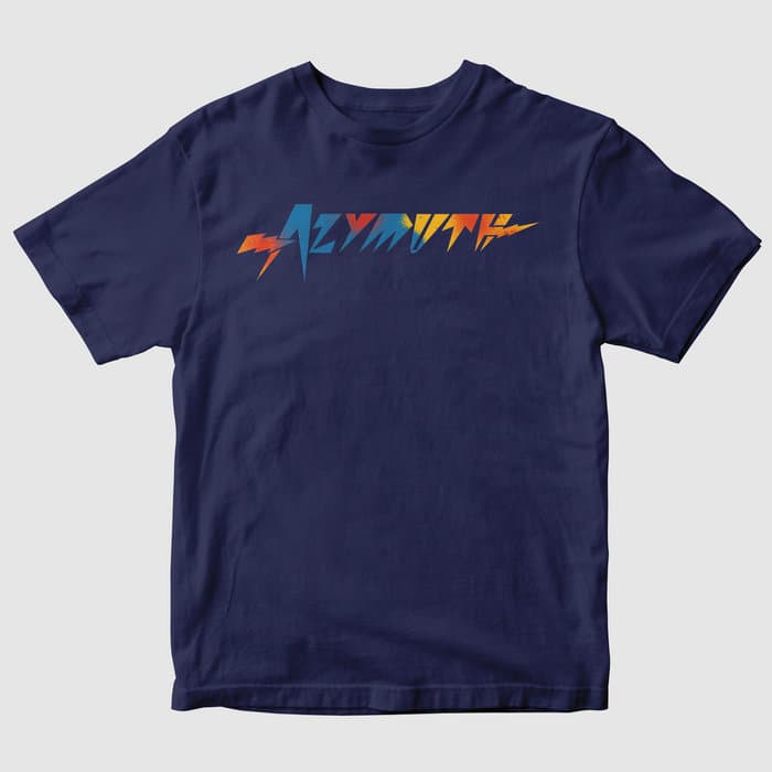 Azymuth Marca Passa Logo T-shirt Blue