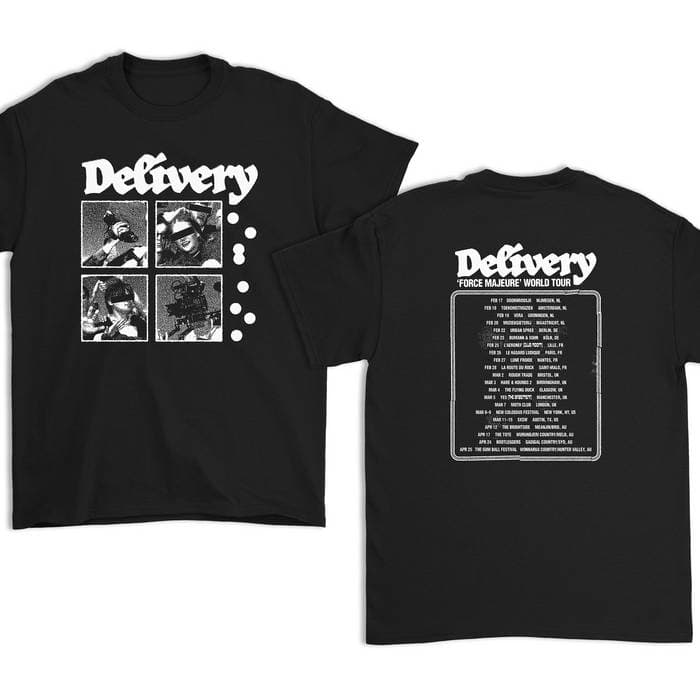 Delivery "world tour" tee
