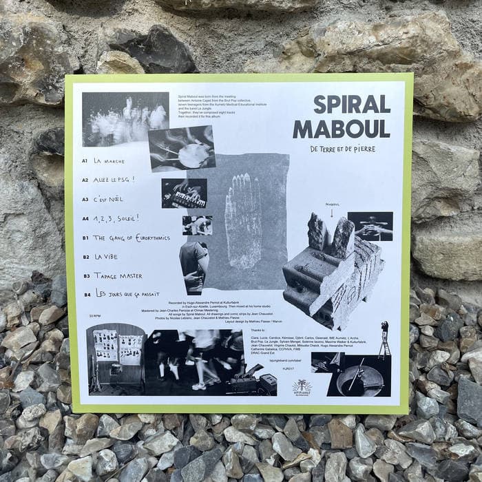 Spiral Maboul - De Terre Et De Pierre – Clear yellow vinyl (234 copies) Spiral Maboul, La Jungle, Brutpop