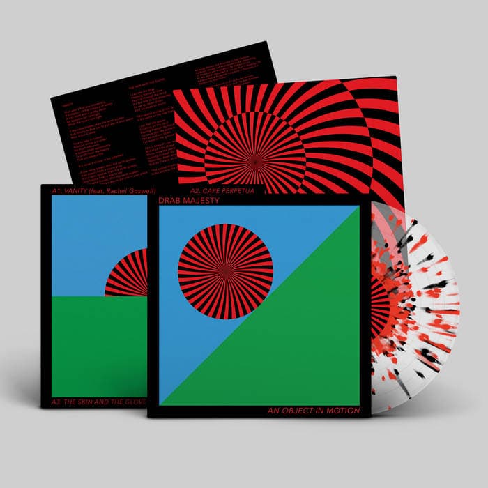 An Object In Motion – Red & Black Splatter on Clear Vinyl EP (ltd 200, Dais Exclusive)