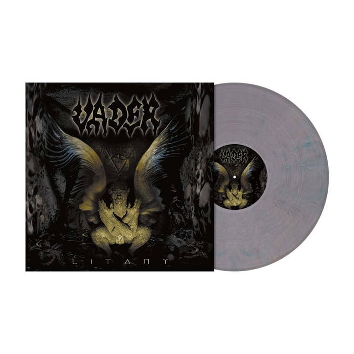 "Litany" Clear Violet Marbled Vinyl
