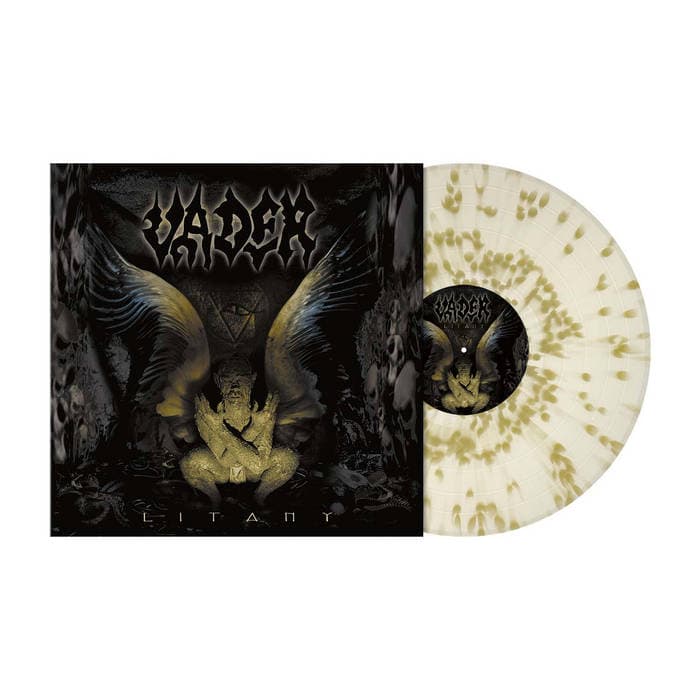 "Litany" Clear Gold Splatter Vinyl