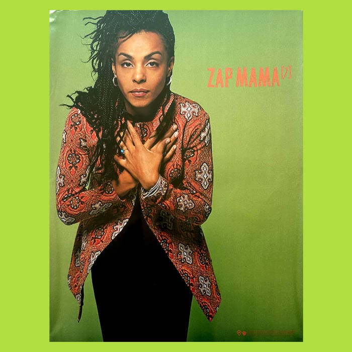 Vintage Zap Mama 7 Poster