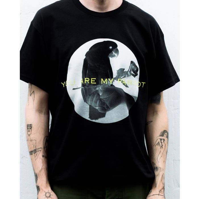 T Shirt Parrot Front + Backprint Unisex