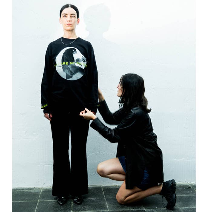 Longsleeve Parrot Front + 2 x Armprint Unisex