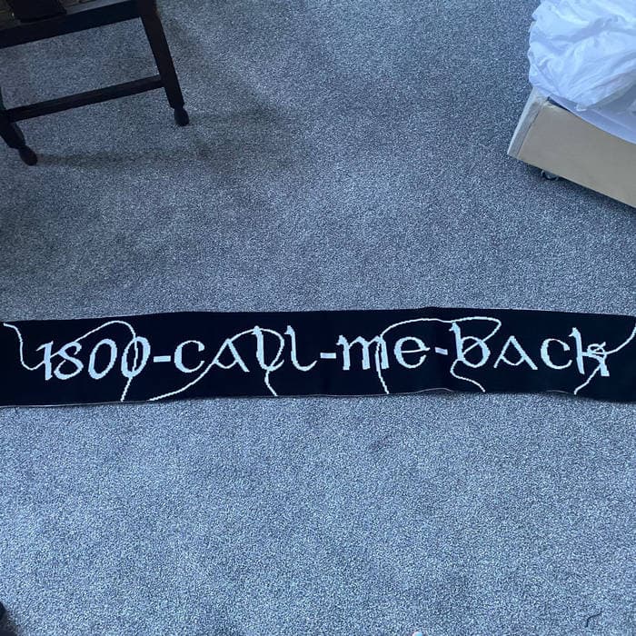 1800-CALL-ME-BACK Scarf