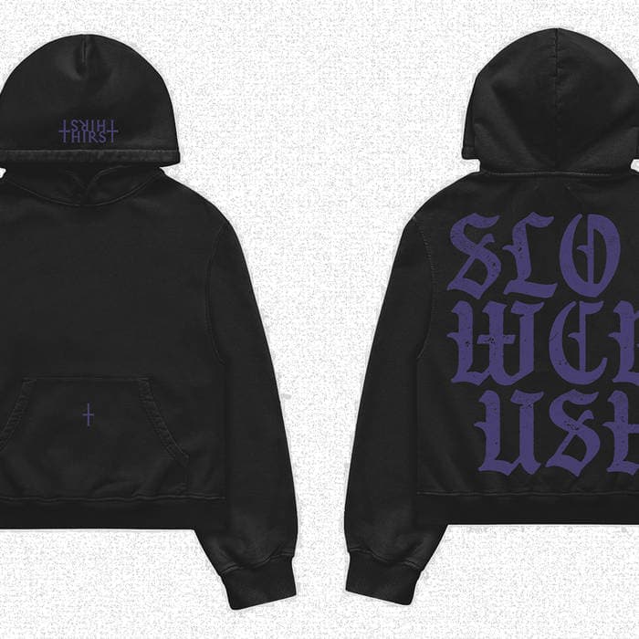 Cross Black / Purple Hoodie