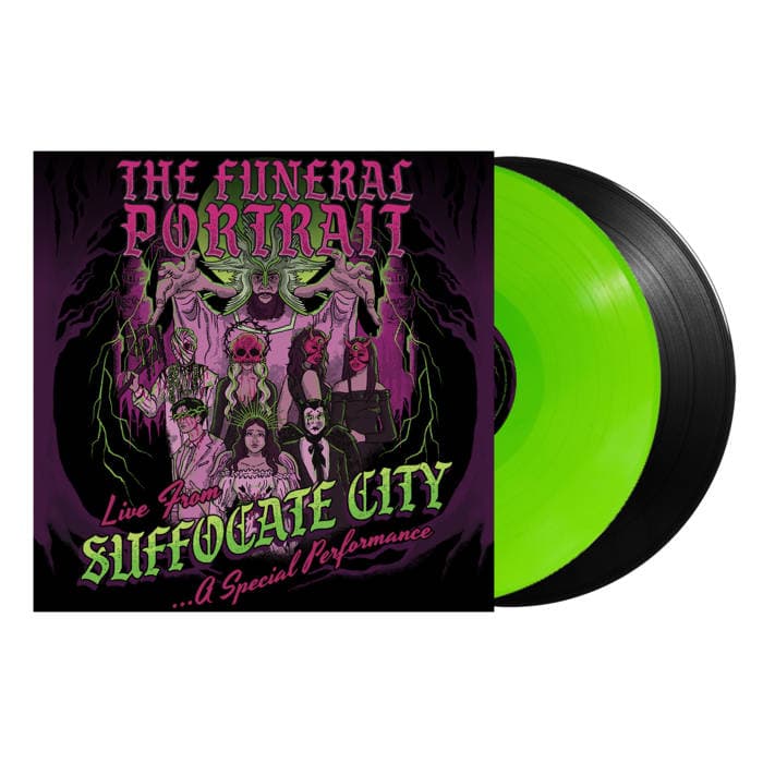 Live From Suffocate City – NEON GREEN AND BLACK DOUBLE VINYL
