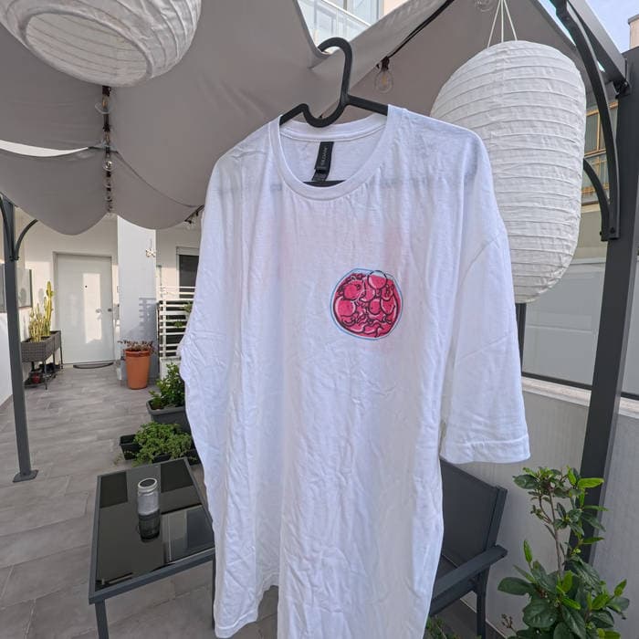 T-shirt "Placenta" Bianca