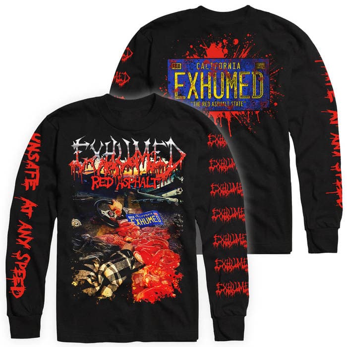 Red Asphalt Longsleeve Shirt