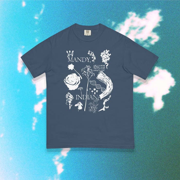Mandy, Indiana Tee - Navy