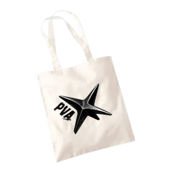 PVA Logo Tote Bag Natural