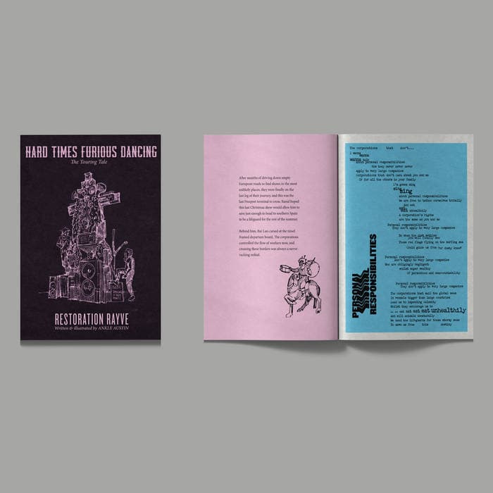 'Restoration Rayve' A5 zine