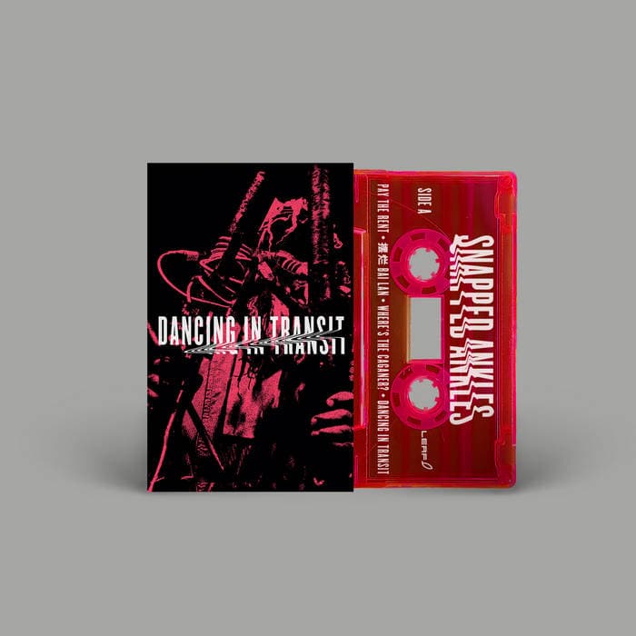 Dancing In Transit: Live 2025 – Tour edition ‘Lightning Red’ cassette