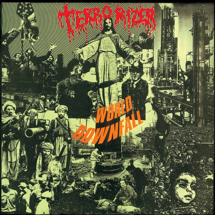World Downfall (Full Dynamic Range Edition) – Green / Black Splatter Vinyl