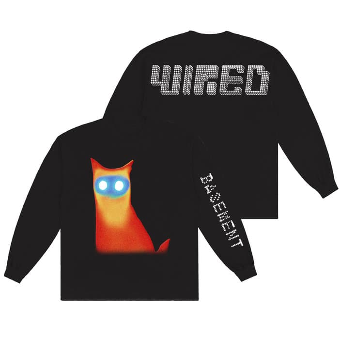 Basement - WIRED Cat Longsleeve Shirt