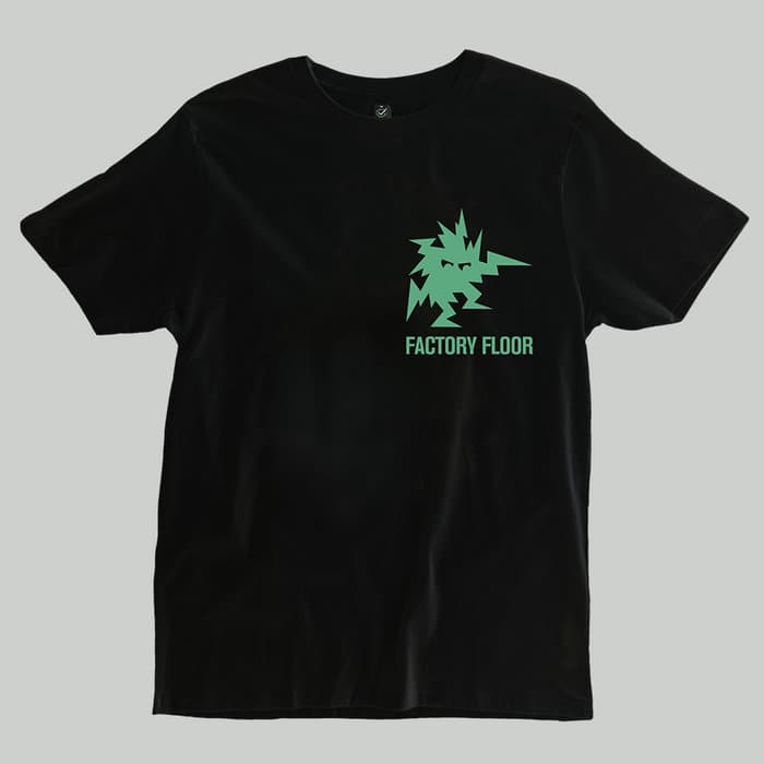 Factory Floor 'Static' Black T-Shirt