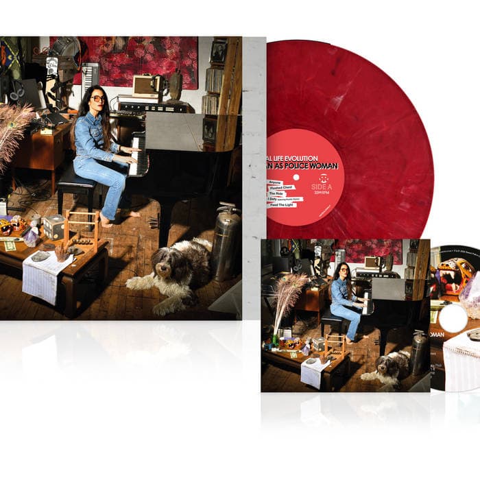 Real Life Evolution (Album,2026) – Red Marble Vinyl + Compact Disc + Download Bundle