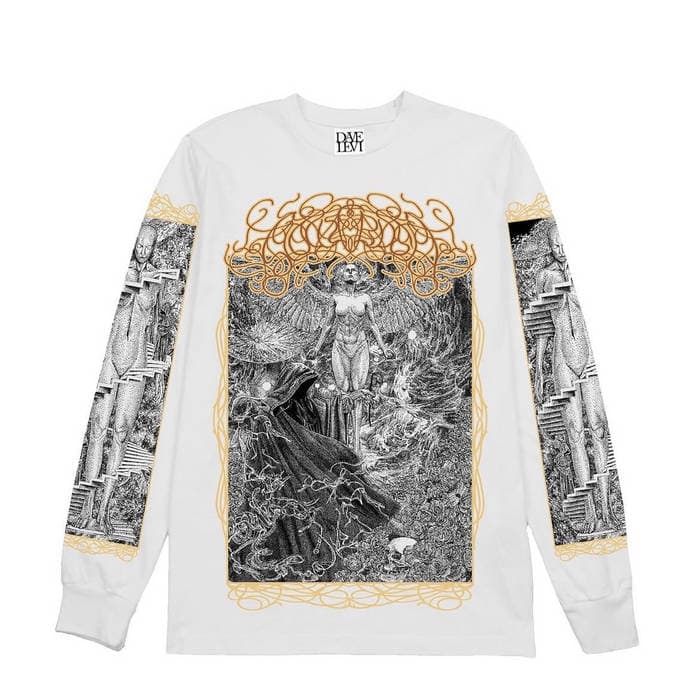 Reaper by dave Levi - white lonsleeve