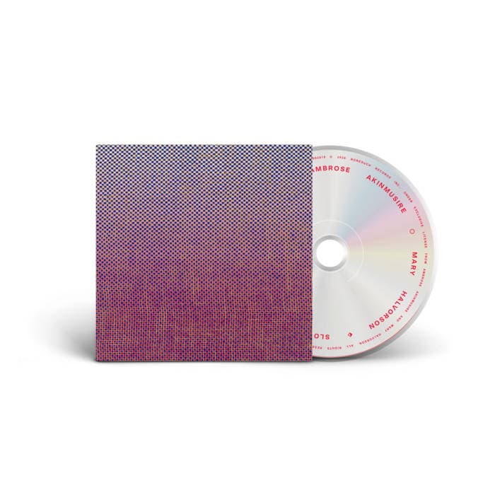 Slo-Mo Neon Luminate Hoverings – CD in cardboard gatefold sleeve Mary Halvorson & Ambrose Akinmusire