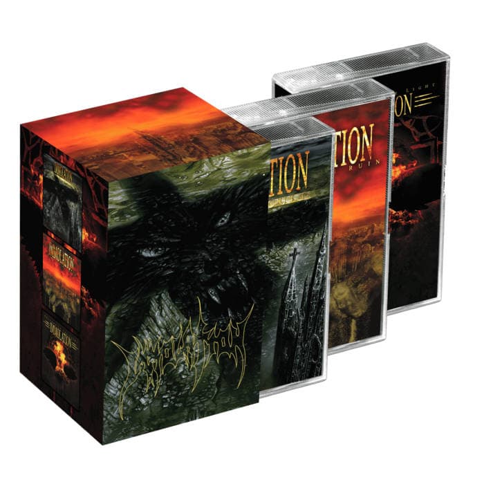 SHADOWS IN THE LIGHT (+ HOPE AND HORROR EP ) – IMMOLATION - LISTENABLE Edition Cassette Box Set