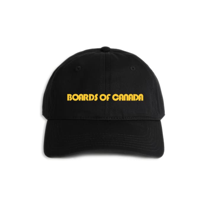 Boards of Canada Logo Cap - Black