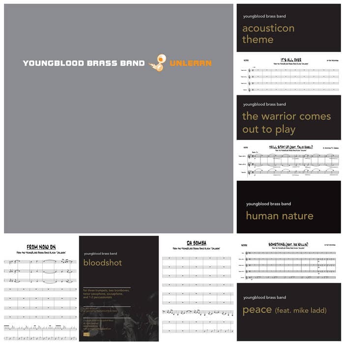 ALBUM BUNDLE: "Unlearn" – All Available Sheet Music (10 songs) for 1/3 OFF – Over $160 in free sheet music!!!