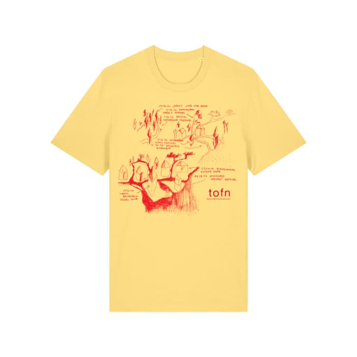 Map T shirt – UK Tour April 2026 (reduced price)