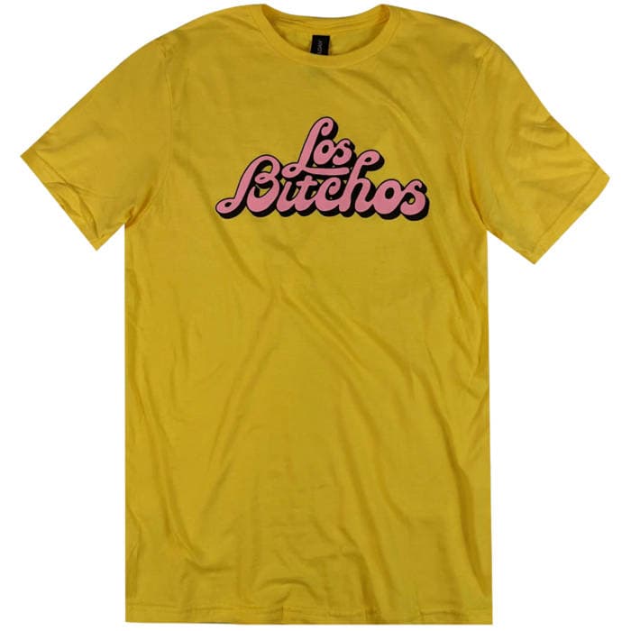 Los Bitchos T-Shirt by Olya Dyer (yellow)