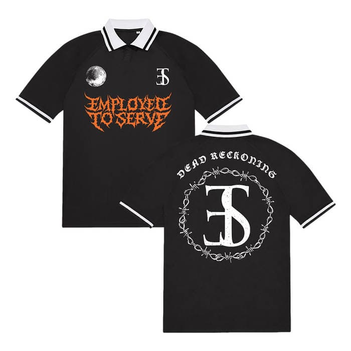 Black football shirt