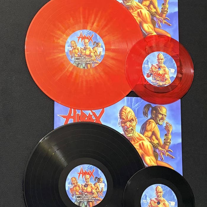El Rostro de la Muerte (The Face of Death) – HIRAX "El Rostro de la Muerte (The Face of Death)" (2009) LP 12" vinyl with BONUS 7"vinyl