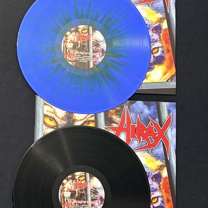 The New Age of Terror – HIRAX "The New Age of Terror" (2004) 12" VINYL LP high gloss vinyl
