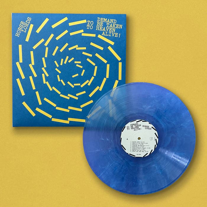 Demand to Be Taken to Heaven Alive! – LP (Clear & Blue Marbled Vinyl)