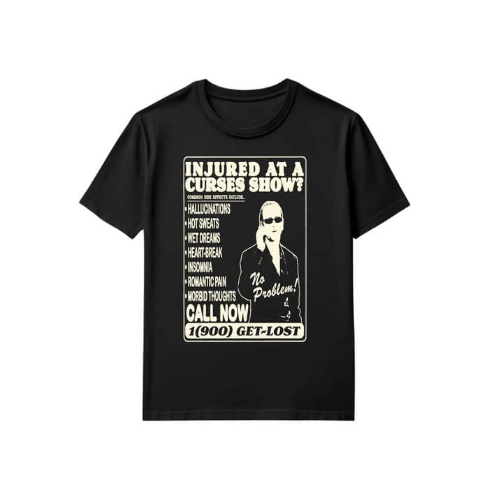 Injured? (Bone White on Black)