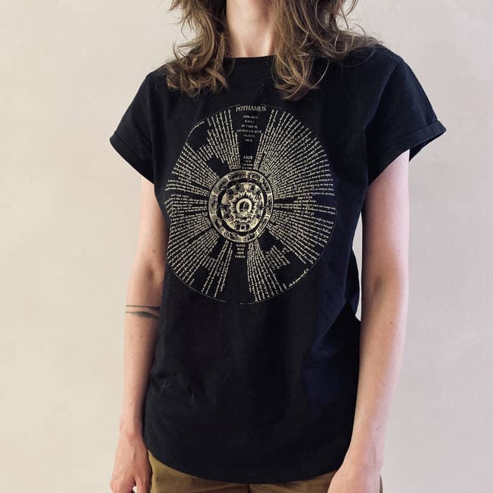 Girlie T-shirt - Abur cover (black)
