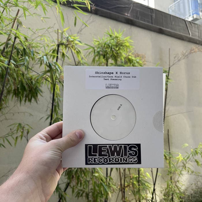 Skinshape x Horus – Interstellar b/w Corn Field Chase Dub, Test Pressing Vinyl 7" Skinshape, Horus All Stars