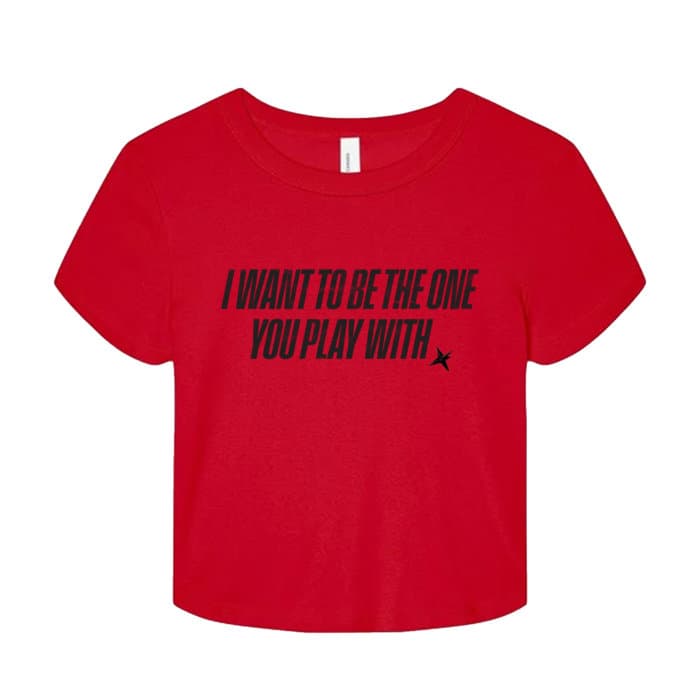 PVA ‘I Want To Be the One You Play With’ Baby Tee