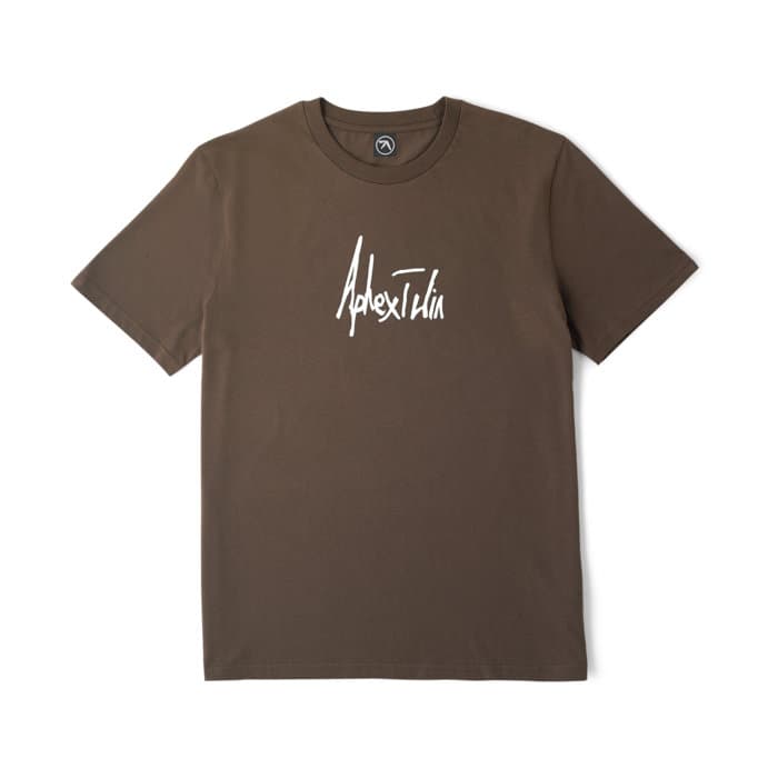 Drukqs Handwritten Tracklist T-Shirt - Mocha