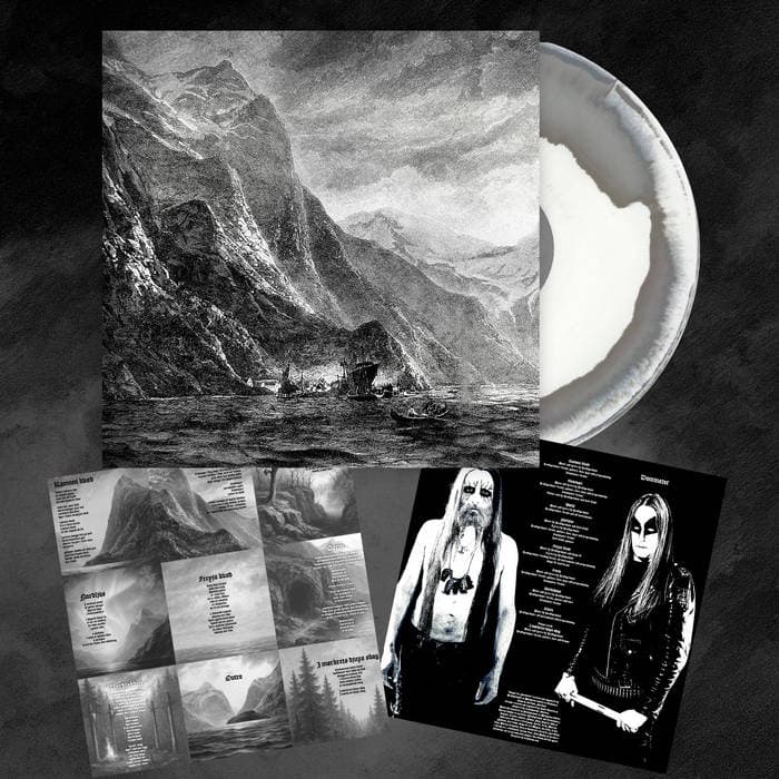 Sǫgur frá Norðfirði – Limited edition white/grey swirl vinyl Mørkgrim