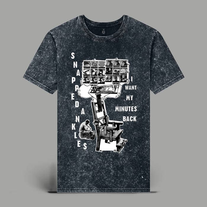 Acid Black 'I Want My Minutes Back' T-shirt