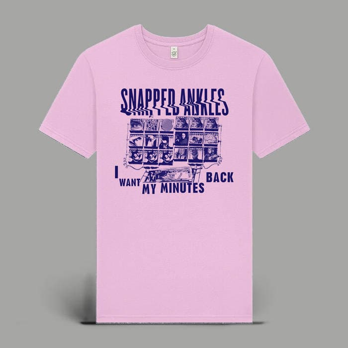 Pink 'I Want My Minutes Back' T-shirt