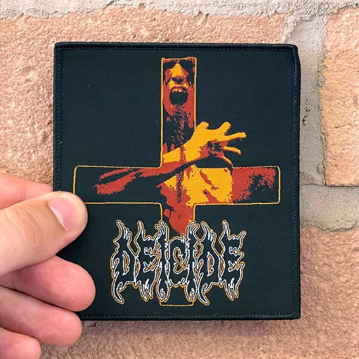 "The Stench Of Redemption Cross" Woven Patch