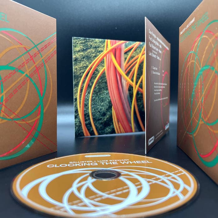 Clocking The Wheel – Limited Edition Compact Disc. Ballister + Luke Stewart