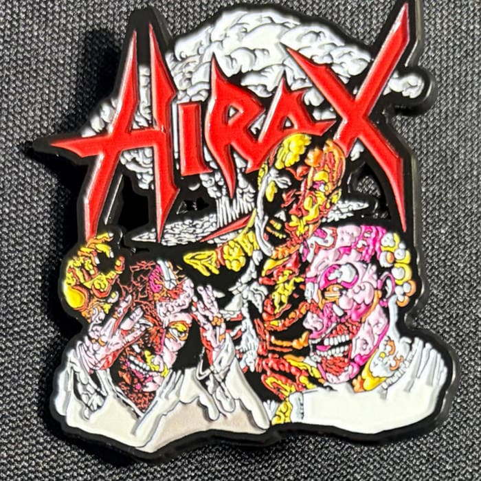 HIRAX "Hate, Fear and Power" color pin