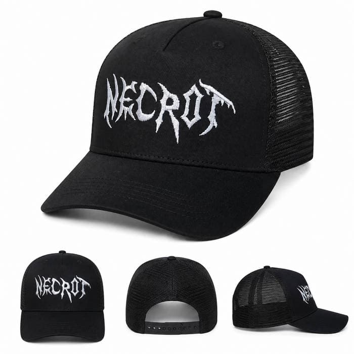 Cotton Trucker Snapback Hat