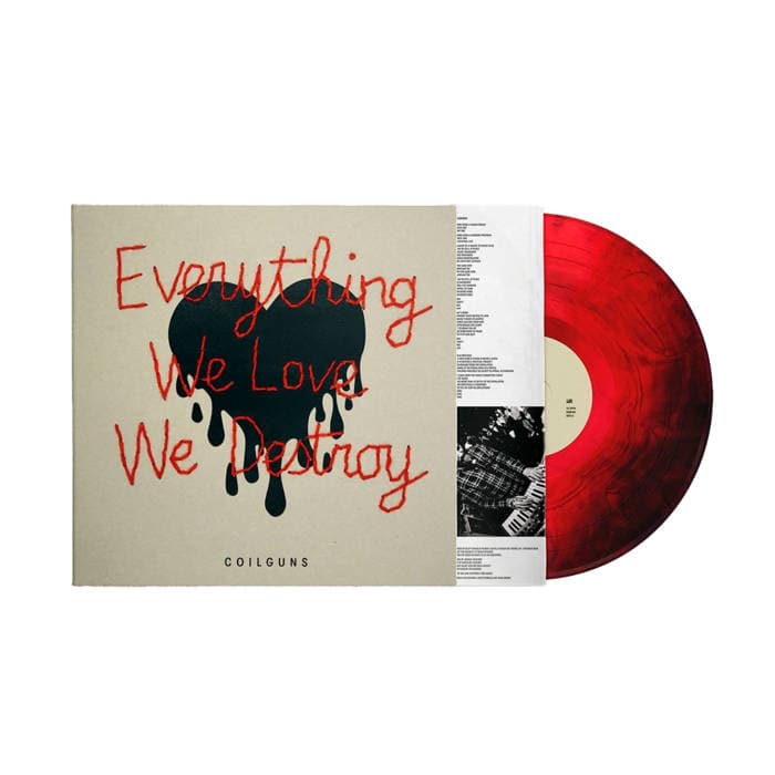 Everything We Love, We Destroy – Limited Edition Red Galaxy Vinyl